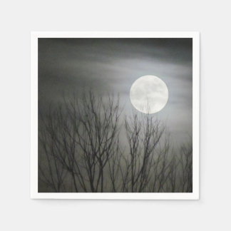 Spooky Moon Napkins Serviette