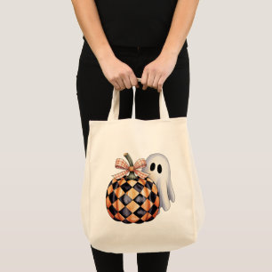 Spooky Niedlich Ghost Flüchtige Blick Halloween T  Tragetasche