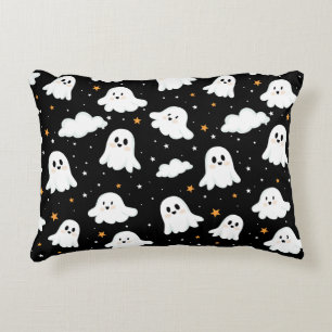 Spooky Niedlich Halloween Ghost Cloudy Star Sky Dekokissen