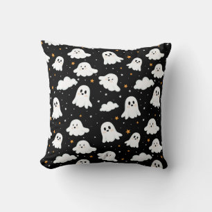 Spooky Niedlich Halloween Ghost Cloudy Star Sky Kissen