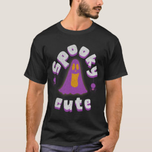 Spooky Niedlich Halloween Ghost Girls Männerfrauen T-Shirt