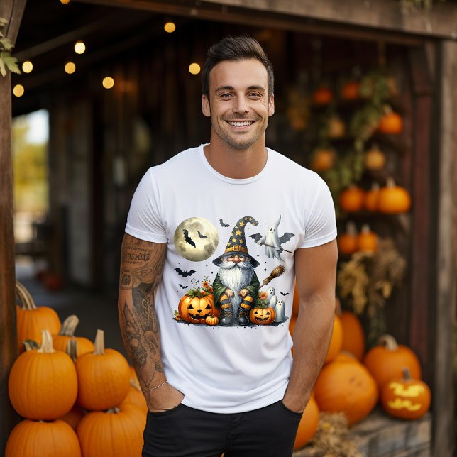 Spooky Niedlich Halloween Gnome 🎃 - Perfektes Ges T-Shirt (Von Creator hochgeladen)
