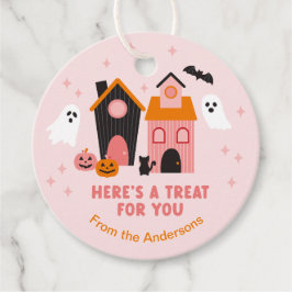 Spooky Niedlich Halloween Spuk Häuser Geschenkanhänger