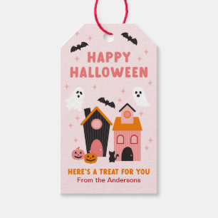Spooky Niedlich Halloween Spuk Häuser Geschenkanhänger