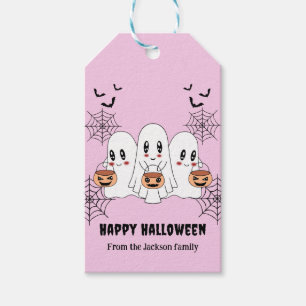 Spooky Niedlich Kawaii Cartoon Ghost Halloween-Par Geschenkanhänger