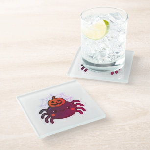 Spooky Niedlich Kawaii Halloween Spider Glasuntersetzer