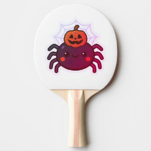 Spooky Niedlich Kawaii Halloween Spider Tischtennis Schläger