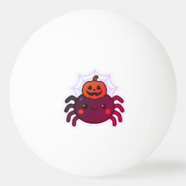 Spooky Niedlich Kawaii Halloween Spider Tischtennisball