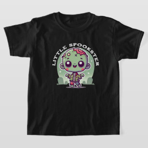 Spooky, Niedlicher Zombie, der im Friedhof spazier T-Shirt
