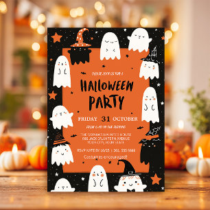 Spooky Night Ghost Party Einladung