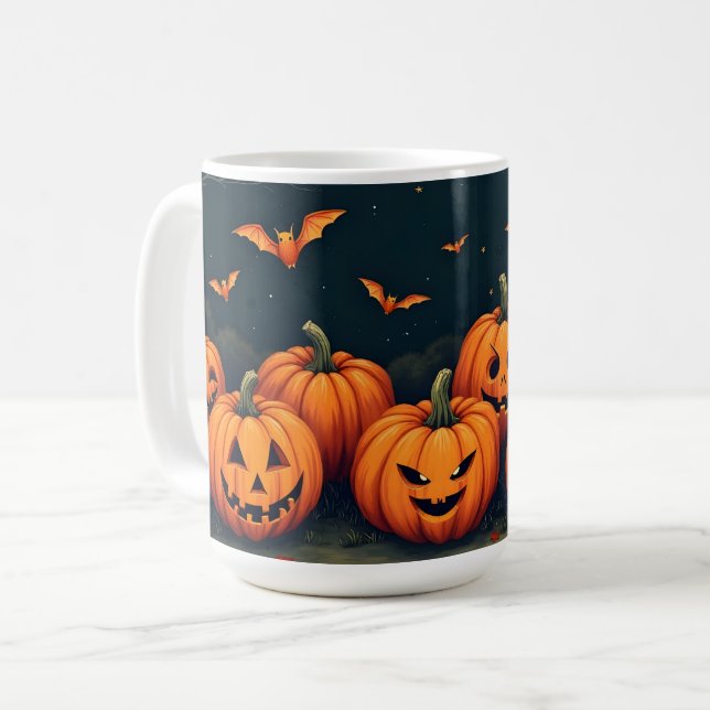 Spooky Night Kaffeetasse (Vorderseite Links)