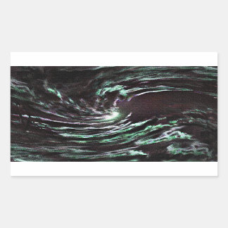 Spooky Night Rechteckiger Aufkleber