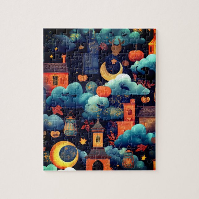 Spooky Night Sky Puzzle (Vertikal)