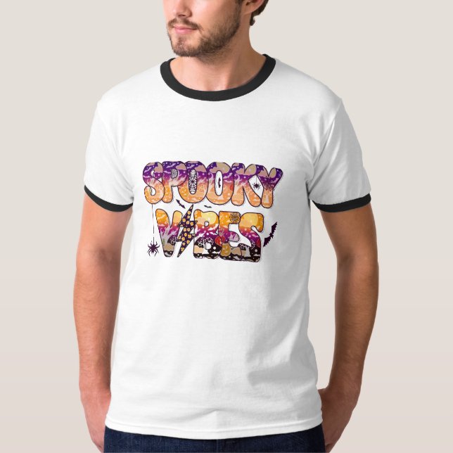 Spooky Night T-Shrits : Halloween T-Shrits T-Shirt (Vorderseite)