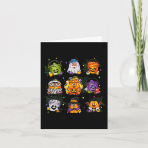 Spooky Nuggets Mecket Halloween Chicken Nugge Karte