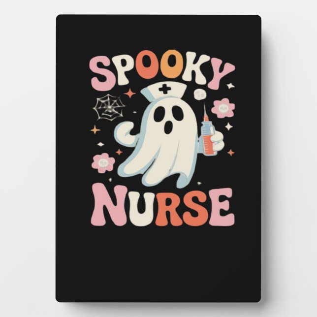 Spooky Nurse Classic T-Shirt_1 Fotoplatte (Vorderseite)