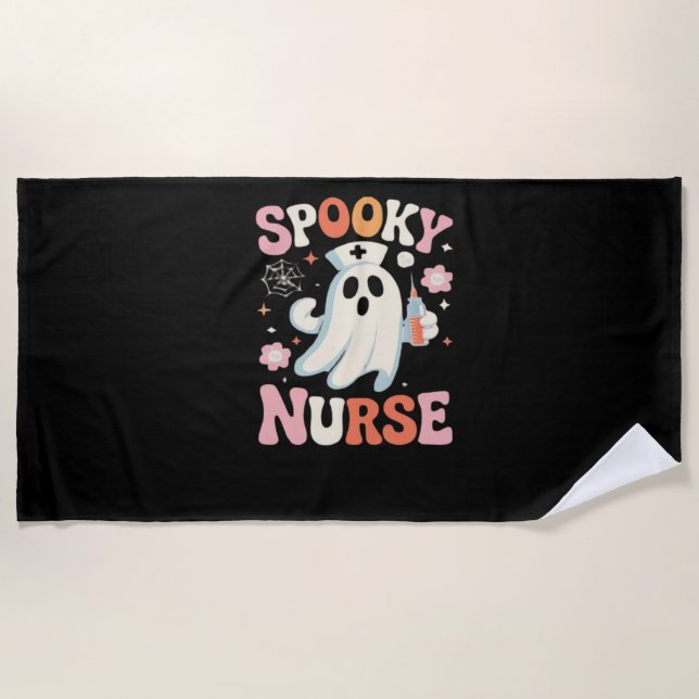 Spooky Nurse Classic T - Shirt_1 Strandtuch (Vorderseite)