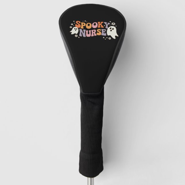 Spooky Nurse Classic T - Shirt Golf Headcover (Vorderseite)
