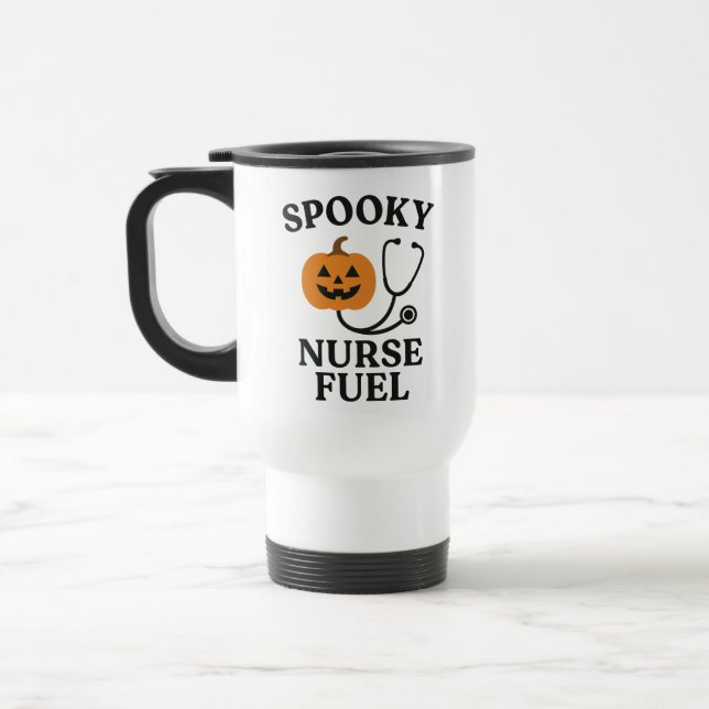 Spooky Nurse Fuel Tasse | Weihnachtskaffee (Links)