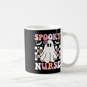 Spooky Nurse Halloween Ghost Kostüm Retro Groovy Kaffeetasse