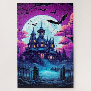 Spooky Old Spuk House Halloween Puzzle