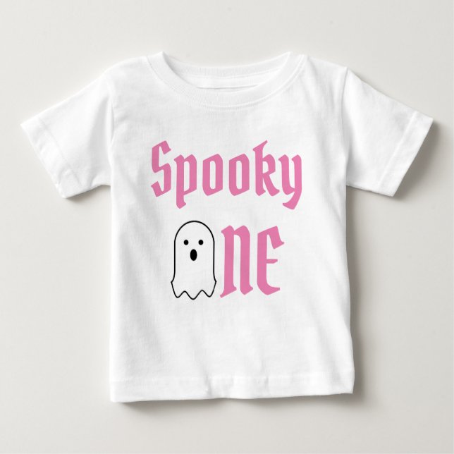 Spooky One 1. Geburtstag Baby T-shirt (Vorderseite)