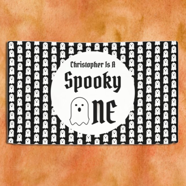 Spooky One 1. Geburtstag Banner (Von Creator hochgeladen)