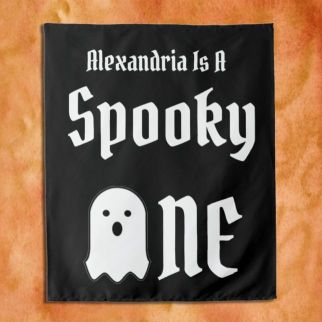 Spooky One 1. Geburtstag Wandteppich (Von Creator hochgeladen)