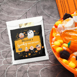 Spooky One Cute Halloween Birthday Party Geschenktütchen