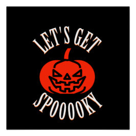 Spooky One Geburtstag Poster