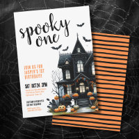 Spooky One Halloween 1. Geburtstag