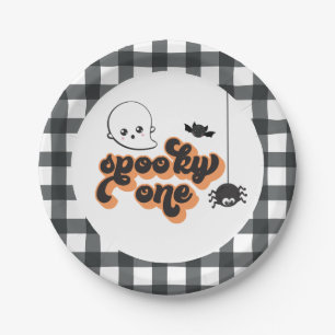 Spooky One Halloween 1. Geburtstag Paper-Teller Pappteller