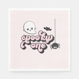 Spooky One Halloween 1. Geburtstag Serviette