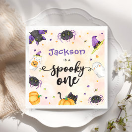 Spooky One Halloween 1. Geburtstag Serviette