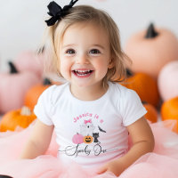 Spooky One Halloween Birtdhay Pink kleiner Boo