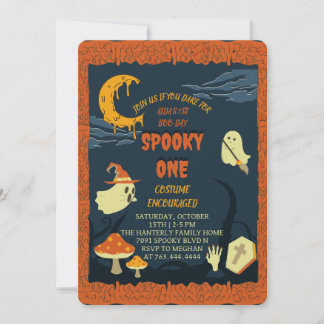 Spooky One Halloween Einladung