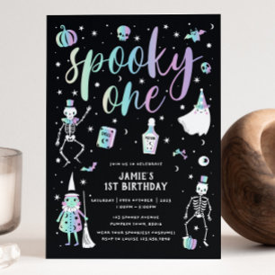 Spooky One Halloween Einladung