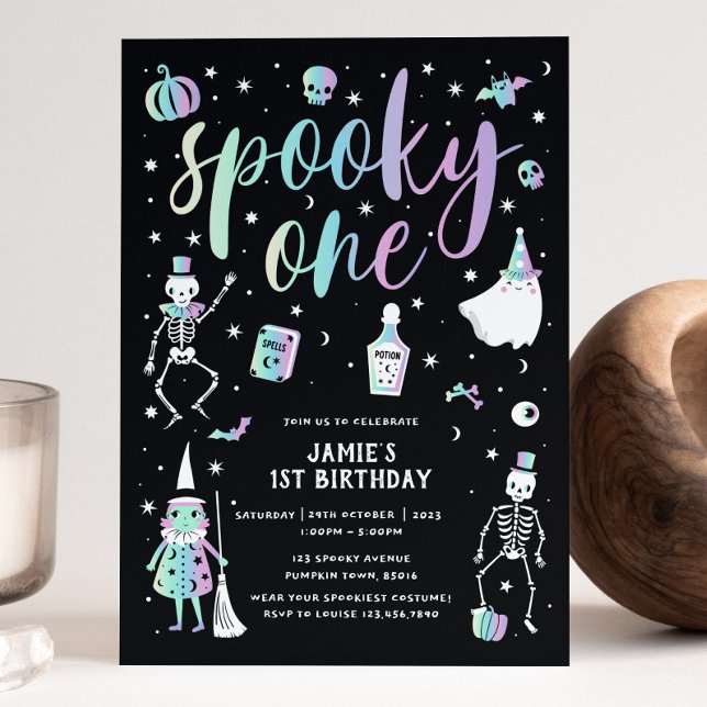 Spooky One Halloween Einladung (Von Creator hochgeladen)