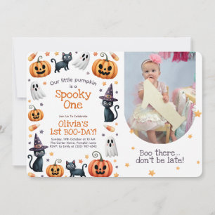 Spooky One Halloween Einladung zum 1. Geburtstag