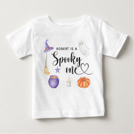 Spooky One Halloween Erste Geburtstagsparty Baby T-shirt