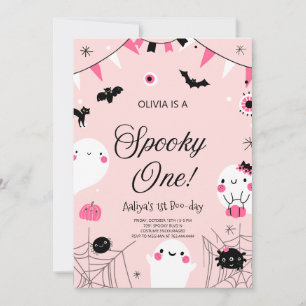 Spooky One Halloween Geburtstag Einladung