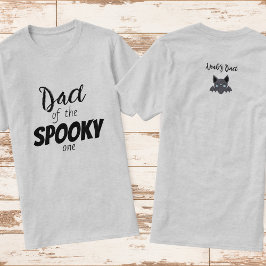 Spooky One | Halloween Geburtstag | Vater Shirt Bl