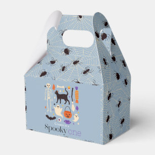 Spooky One Halloween Motifs Blue 1. Geburtstag Geschenkschachtel