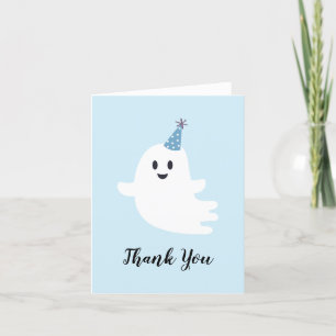 Spooky One Niedlich Ghost Halloween 1. Geburtstag Dankeskarte