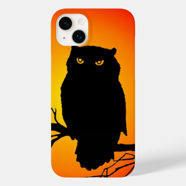 Spooky Owl Case-Mate iPhone Hülle (Rückseite)