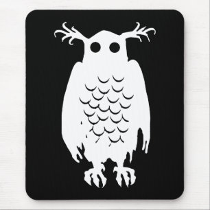 Spooky Owl Mousepad