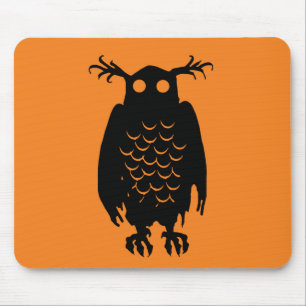 Spooky Owl Mousepad