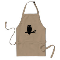 Spooky Owl Silhouette