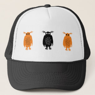 Spooky Owl Truckerkappe