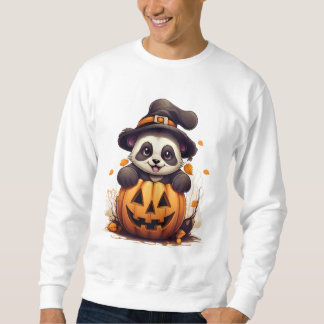 Spooky Panda, Kawaii Halloween Outfit im Oktober Sweatshirt